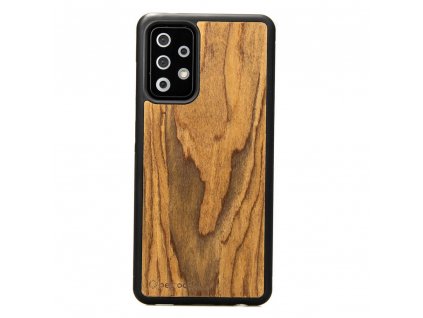 Samsung Galaxy A52 5G Obal ze dřeva Rosewood