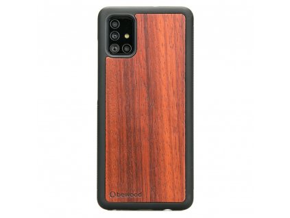 Samsung Galaxy A71 5G Obal ze dřeva Padouk