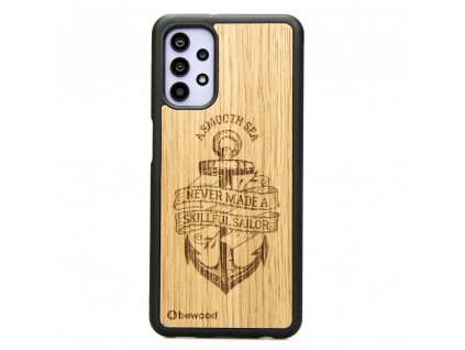 Samsung Galaxy A32 5G Dřevěnej obal z dubovýho dřeva Námořník