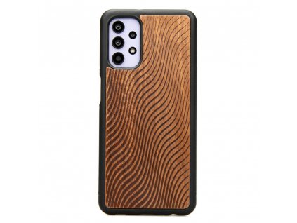 Samsung Galaxy A32 5G Obal ze dřeva Merbau Vlny