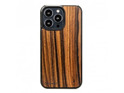 Apple iPhone 13 Pro Obal ze dřeva Rosewood Santos