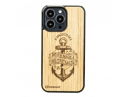 Apple iPhone 13 Pro Dřevěnej obal z dubovýho dřeva Námořník