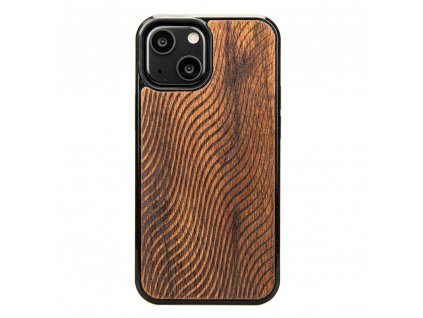 Apple iPhone 13 Mini Obal ze dřeva Merbau Vlny