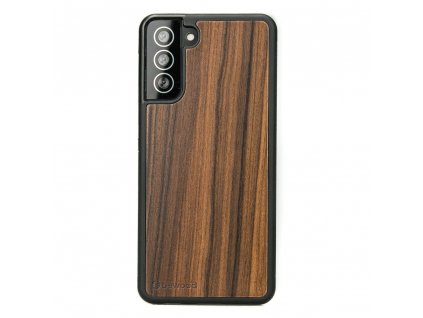 Samsung Galaxy S21 FE Obal ze dřeva Rosewood Santos