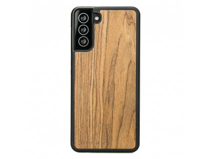 Samsung Galaxy S21 FE Obal ze dřeva Rosewood