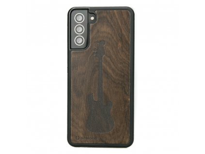 Samsung Galaxy S21 FE Dřevěnej obal s kytarou z dřeva pro výrobu špičkových elektrických kytar