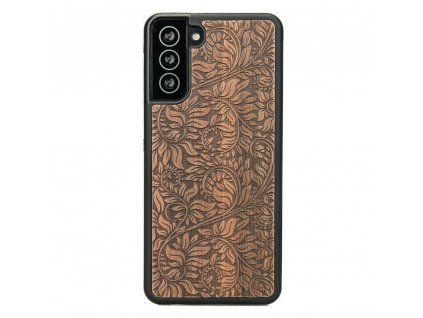 Samsung Galaxy S21 FE Dřevěnej obal Anigre Listy
