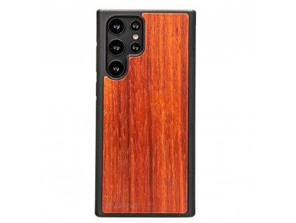 Samsung Galaxy S22 Ultra Obal ze dřeva Padouk