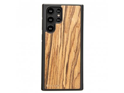 Samsung Galaxy S22 Ultra Obal ze dřeva Rosewood
