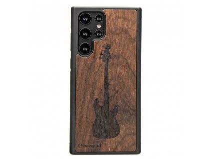 Samsung Galaxy S22 Ultra Dřevěnej obal s kytarou z dřeva pro výrobu špičkových elektrických kytar