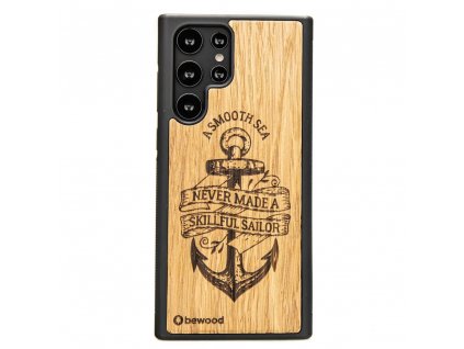 Samsung Galaxy S22 Ultra Dřevěnej obal z dubovýho dřeva Námořník