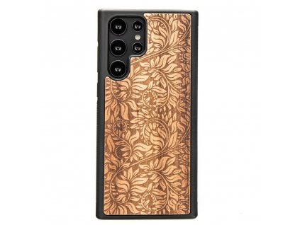 Samsung Galaxy S22 Ultra Dřevěnej obal Anigre Listy