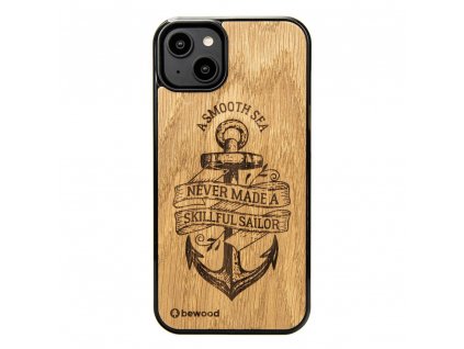 Apple iPhone 14 Plus Dřevěnej obal z dubovýho dřeva Námořník