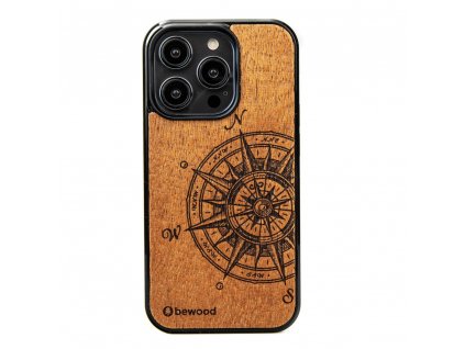 Apple iPhone 14 Pro Dřevěnej obal Merbau Traveler