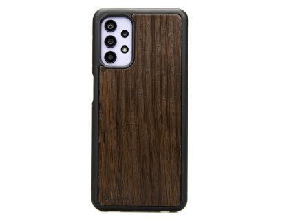 Samsung Galaxy A32 4G Dřevěný obal z kouřovýho dubovýho dřeva