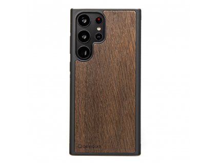 Samsung Galaxy S23 Ultra Dřevěný obal z kouřovýho dubovýho dřeva