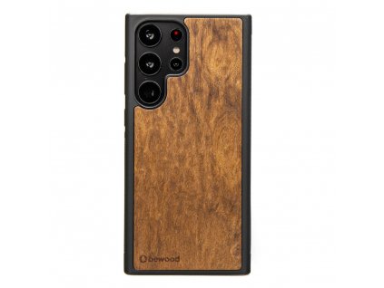 Samsung Galaxy S23 Ultra Obal ze dřeva Imbuia