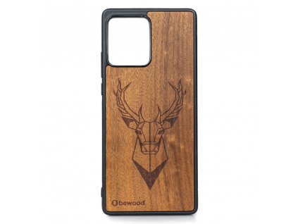 Motorola Edge 30 Fusion Dřevěný obal s pánem lesa ze dřeva z brazilských pralesů