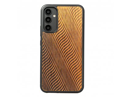 Samsung Galaxy A34 5G Obal ze dřeva Merbau Vlny