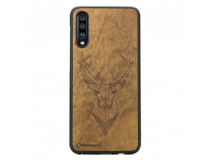 Samsung Galaxy A50 Dřevěný obal s pánem lesa ze dřeva z brazilských pralesů