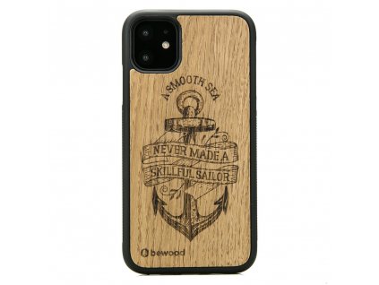 iPhone 11 Dřevěnej obal z dubovýho dřeva Námořník