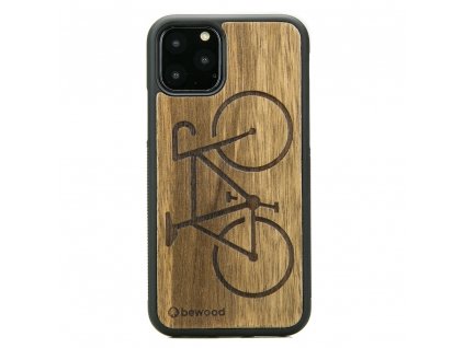 iPhone 11 PRO Dřevěný obal z borovice kamenné Bike