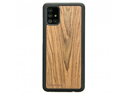 Samsung Galaxy A71 Obal ze dřeva Rosewood