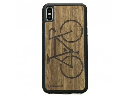 Apple iPhone XS MAX Dřevěný obal z borovice kamenné Bike