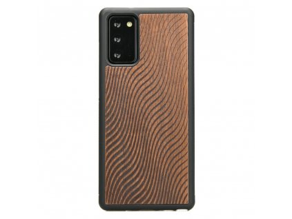 Samsung Galaxy Note 20 Obal ze dřeva Merbau Vlny