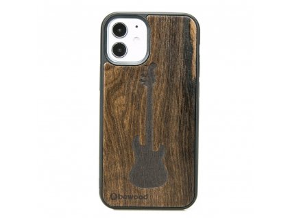 Apple iPhone 12 Mini Dřevěnej obal s kytarou z dřeva pro výrobu špičkových elektrických kytar
