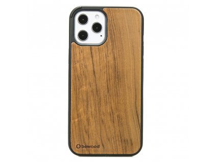 Apple iPhone 12 Pro Max Obal ze dřeva Imbuia