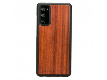Samsung Galaxy S20 FE Obal ze dřeva Padouk