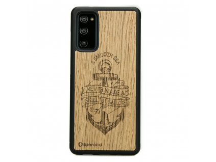 Samsung Galaxy S20 FE Dřevěnej obal z dubovýho dřeva Námořník