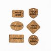 Dřevěná personalizovaná klíčenka Tvé logo Merbau