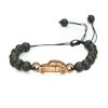 Dřevěný náramek Brouk Anigre Kámen