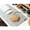 Bezdrátová nabíječka Slim Hexagon QI 15W Dub