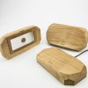 Bezdrátová nabíječka Double QI 10W Dub