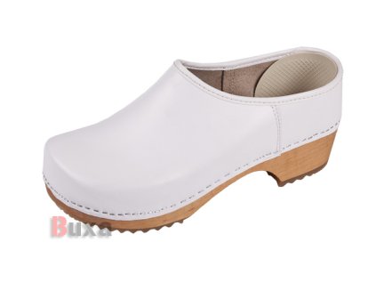 Dreváky Galoše ZF1 Biele