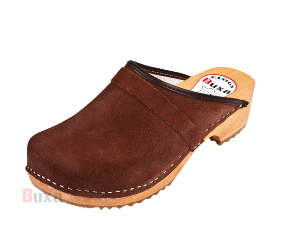 Švédske Dreváky F1 - Hnedý Semiš Veľkosť: 36 [23,3 cm]