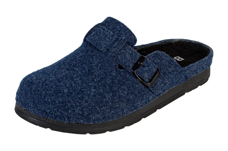 Pánske zdravotné papuče - BZ455 - Tmavomodrá Veľkosť: 41 [26,4 cm]