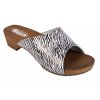 Damske Drevaky slapky W40 Zebra 2