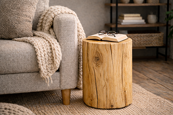 Jak vybrat dřevěný špalek do interiéru