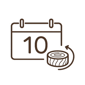 Váš kus vyrobíme a odešleme do 10 dnů