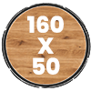 160x50cm