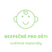 Ekologické hračky z ověřených materiálů, vyrobené v Evropě podle evropských norem.