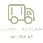 Doprava zdarma při objednávce od Kč.