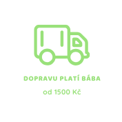Doprava zdarma při objednávce od Kč.