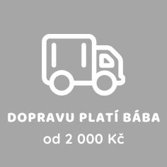 Doprava zdarma při objednávce od Kč.