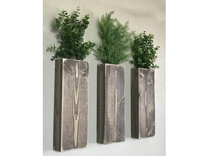 Moderné nástenné kvetináče