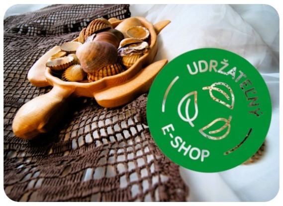 Drevená Kata s certifikátom Udržateľný e-shop